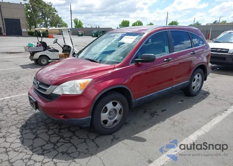 2010 Honda Cr-V Lx из США, поврежденный, VIN JHLRE3H33AC000568
